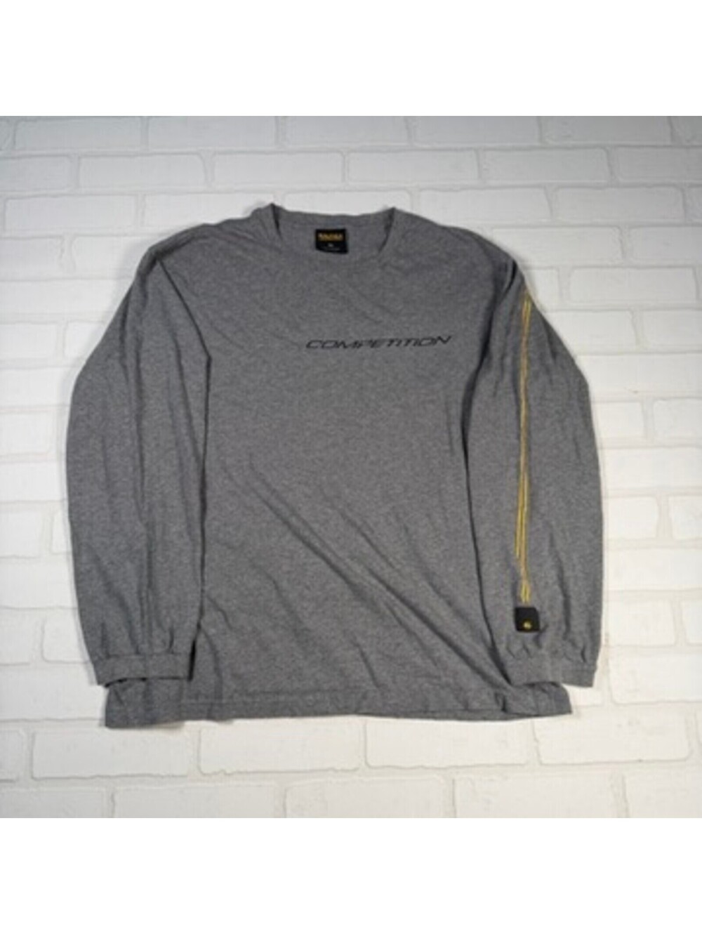 Vintage Y2K Nautica Competition Long Sleeve T-Shirt Size XL